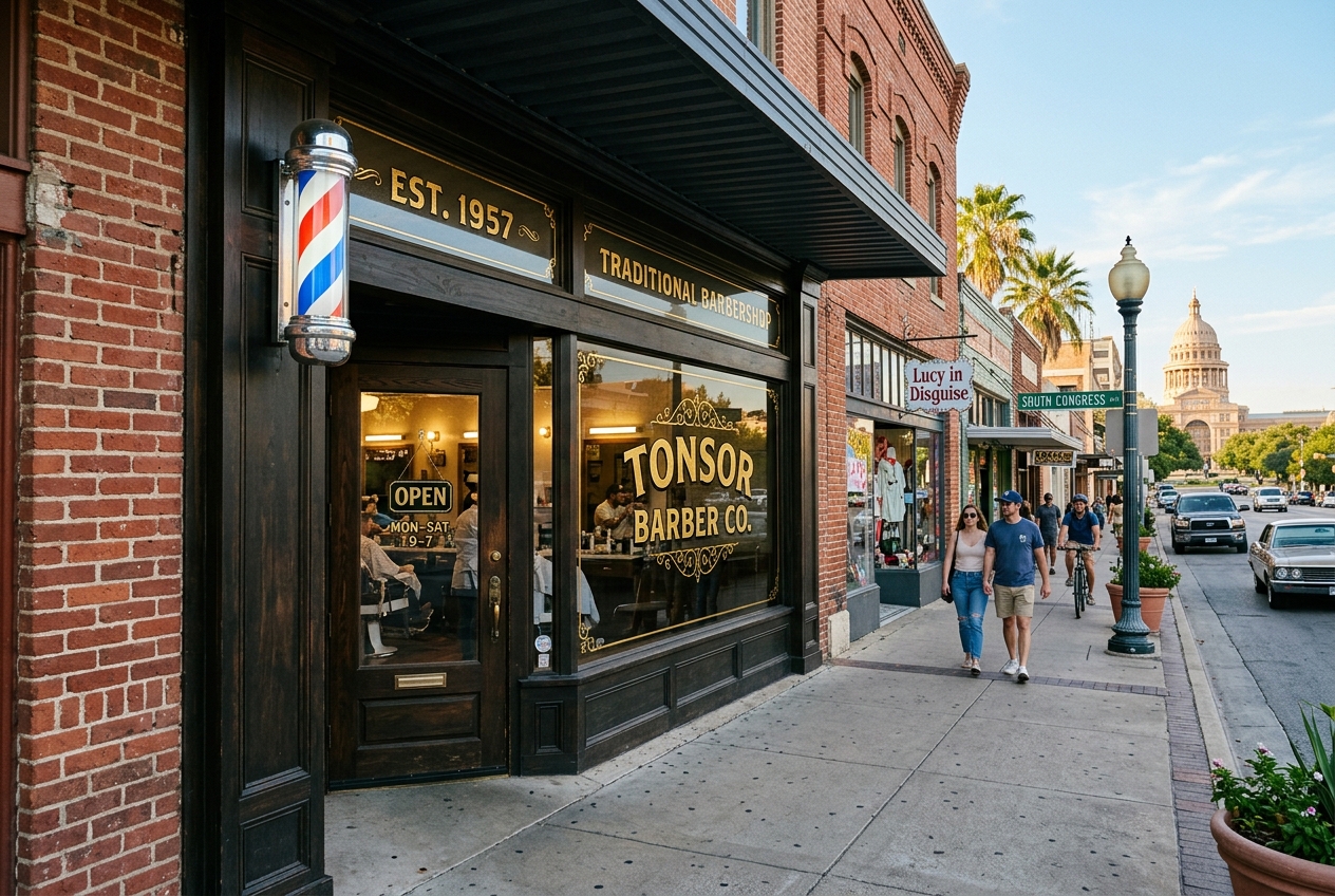 Storefront signage